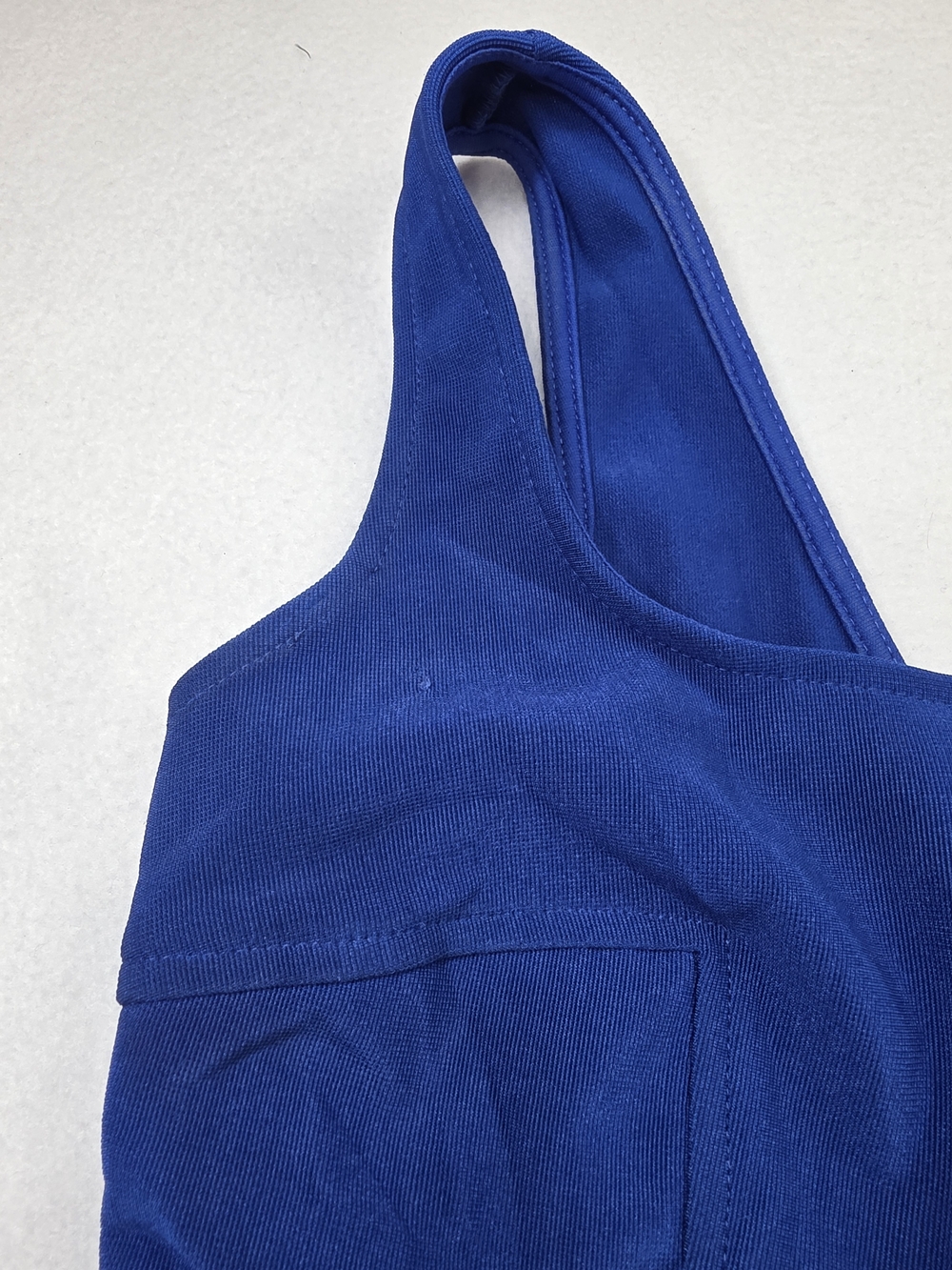 Lulus XS Royal Blue Home Before Daylight Fit & Flare Dress 3583-AN - Picture 13 of 15